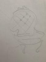 Dessin Jean Terles Curisosa portrait de femme dénudé lit fauteuil livre couple - Miniature 5