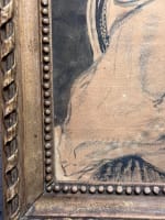 Dessin ancien portrait femme Hollande coiffe 19ème Madame Ten Kate Van Loo - Miniature 4