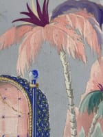 Ancien dessin portrait Temple oriental Page art déco René Paulz suiv. Erté - Miniature 6