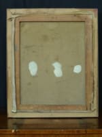 Tableau ancien portait homme à la pipe bistrot fumeur tabacologie Lambert HST 19 - Miniature 9