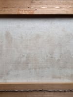 Beau tableau ancien neige montagne Alpes Grésivaudan Dents de Crolles Debono HST - Miniature 11