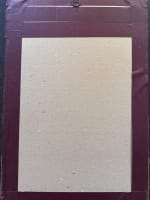 Tableau ancien symboliste bord de mer clair de lune marine Saint Tauzin Rivière - Miniature 7