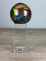 Verre design presse-papiers Michèle Luzoro vintage sulfure design XX Novaro - Miniature 2