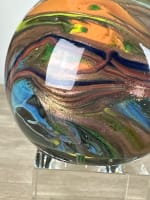 Verre design presse-papiers Michèle Luzoro vintage sulfure design XX Novaro - Miniature 5