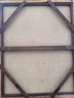 Tableau ancien huile portrait homme de lettre Charles Müller de Paris 1838 HST - Miniature 10