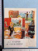 Gouache Jean Terles Margaret Kennedy La Nymphe au cœur fidèle Bohème piano muse - Miniature 6