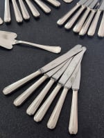 Ancienne ménagère Christofle Art Déco América Luc Lannel design 84 pièces - Miniature 2