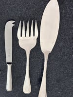 Ancienne ménagère Christofle Art Déco América Luc Lannel design 84 pièces - Miniature 3