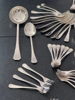 Ancienne ménagère Christofle Art Déco América Luc Lannel design 84 pièces - Miniature 7