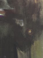 Dessin Jean Terles homme portrait de garde tricolore esp. Daumier pastel 1930 - Miniature 3