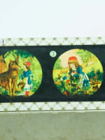 Anciennes plaques verre boite lanterne magique Contes & personnages pré cinema - Miniature 2