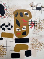 Rare litho moderne Thomas Gleb galerie Peron 1957 livret exposition Judaica - Miniature 1