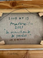 Tableau moderne paysage Martinique marine François Malbreil voyage tropique HST - Miniature 6