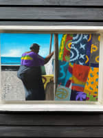 Tableau moderne paysage Martinique marine François Malbreil voyage tropique HST - Miniature 9