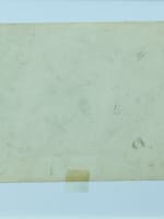 Ancien dessin Gabriel Guerin Bourbonne-les-Bains vue animé meules village 1900 - Miniature 6