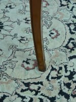 Ancienne table écritoire d'époque Louis XV bureau de dame cerisier mouluré XVIIIe - Miniature 8