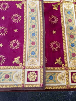 Beau tapis ancien de Savonnerie tenture tapisserie Manufacture Royale de Madrid - Miniature 7