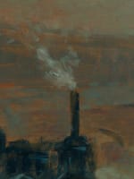 Beau tableau impressionniste paysage la Seine à Ivry Henri Saint Clair hsp cadre - Miniature 5