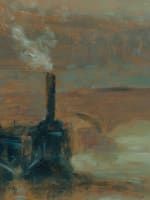 Beau tableau impressionniste paysage la Seine à Ivry Henri Saint Clair hsp cadre - Miniature 10