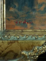 Beau tableau impressionniste paysage la Seine à Ivry Henri Saint Clair hsp cadre - Miniature 11