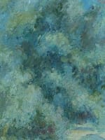 Ancien tableau impressionniste paysage bord de rivière animée Provence Bastogy - Miniature 7