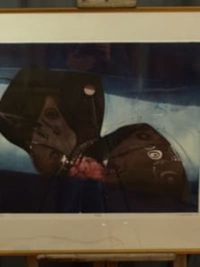 Arnold Rottem gravure design scandinave vintage 1974 engraving Oslo n°2