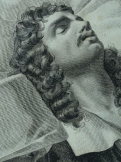 Grande gravure théâtre Molière comédie française Adrien Migneret cadre or rare