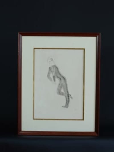 Belle gravure art déco cabaret danse music hall Maurice Chevalier Kiffer