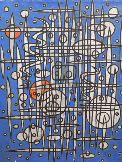 Tableau erostiq portrait de femme allégorique muse couronnée lauriers A. Edouard