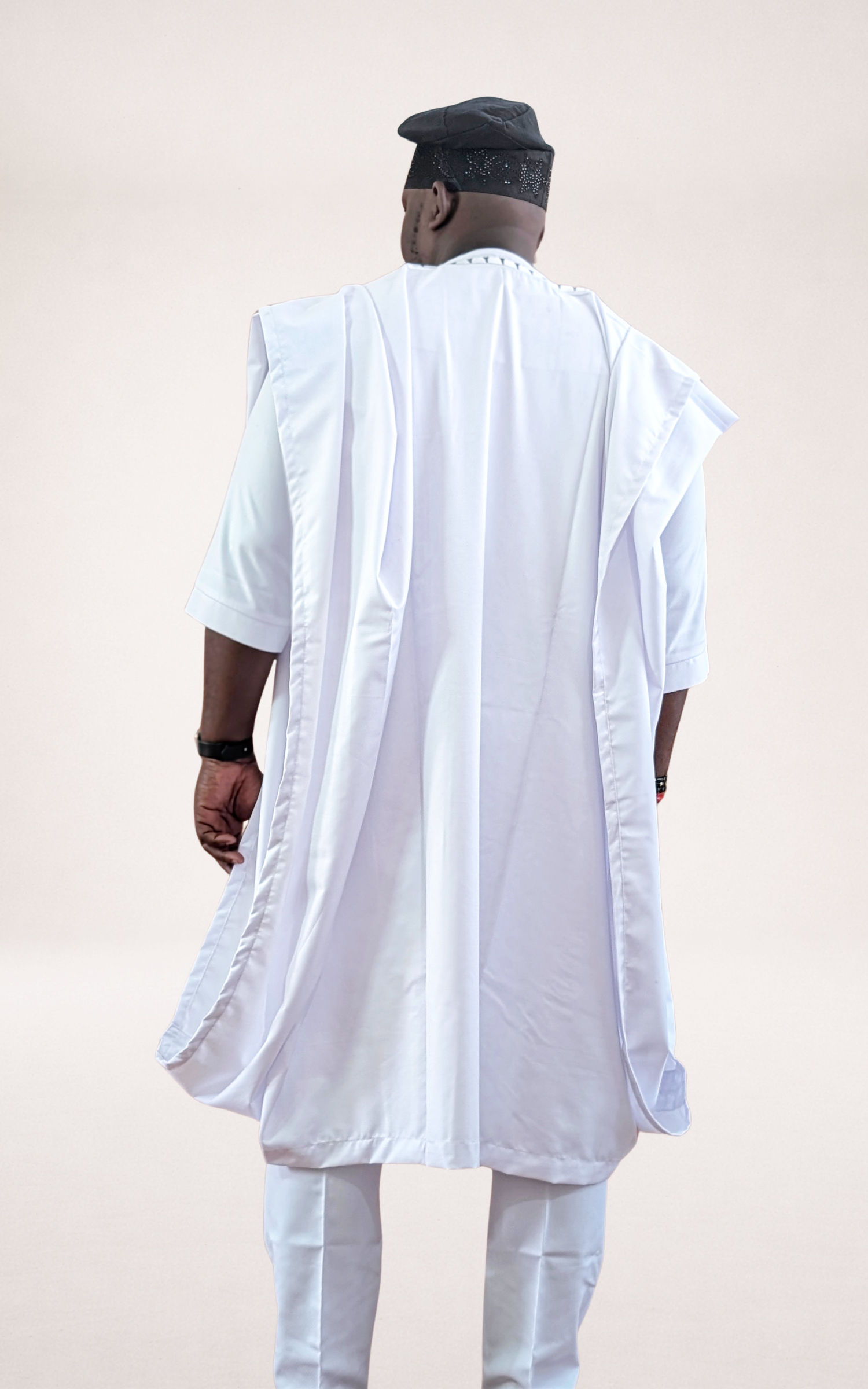 White Wool Agbada - page 3