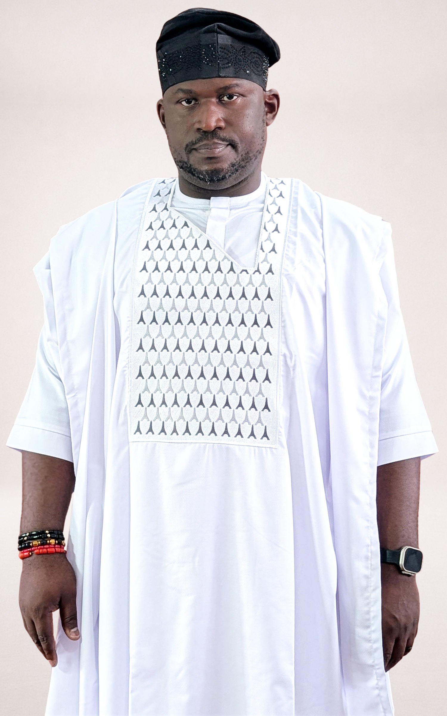 White Wool Agbada - page 5