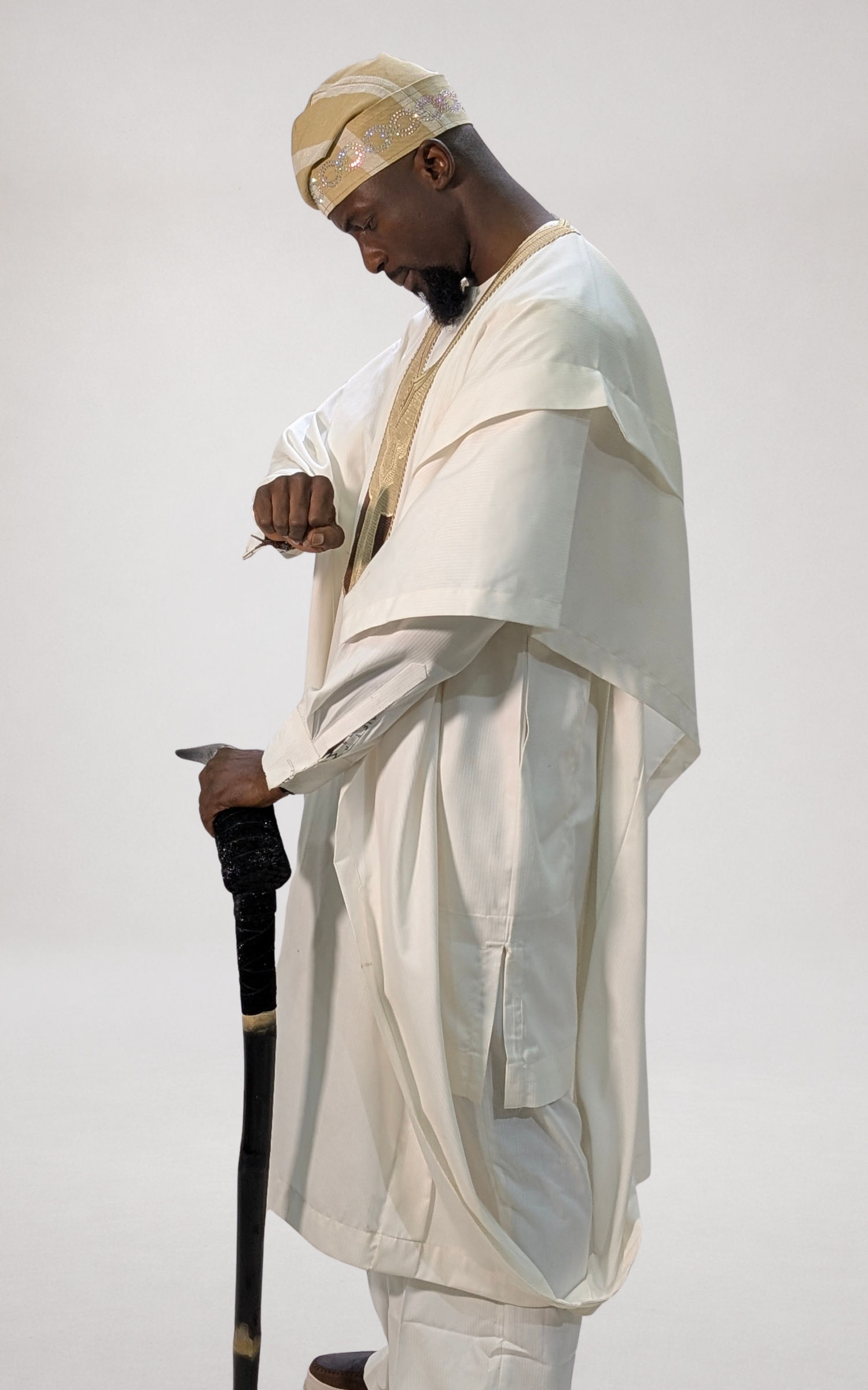 Off-white Wool Agbada - page 5