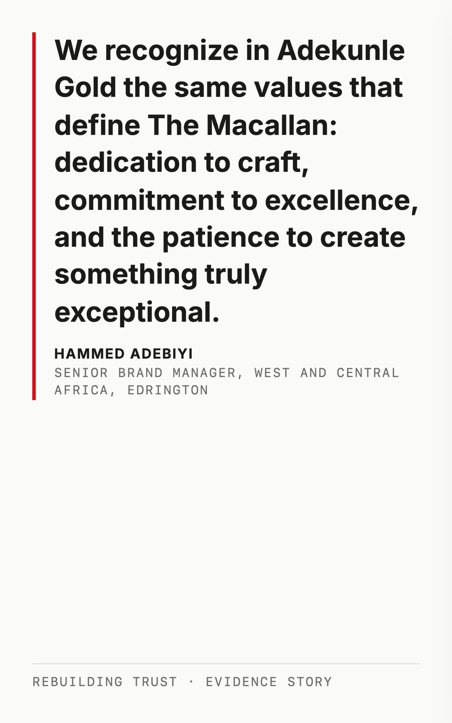 Macallan × Adekunle Gold - page 5