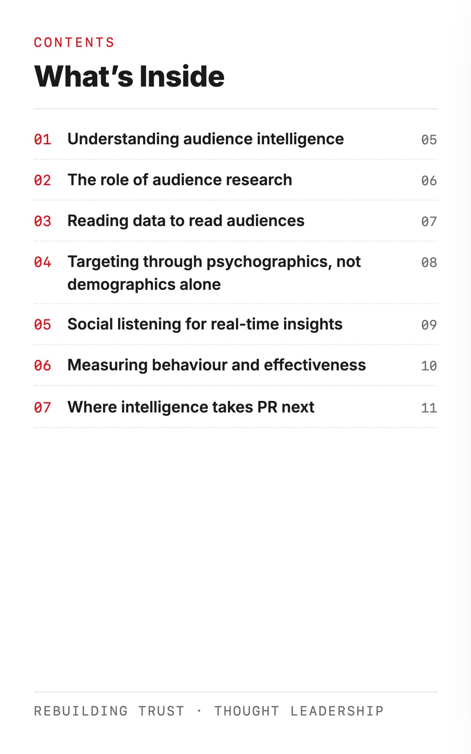 Audience Intelligence - page 3