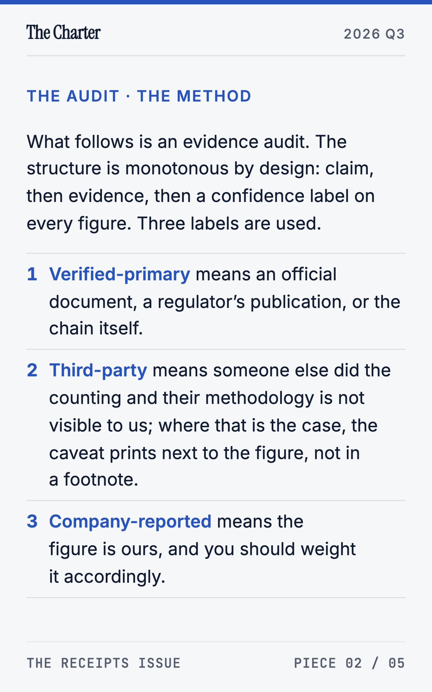 The Evidence, in the Open - page 5