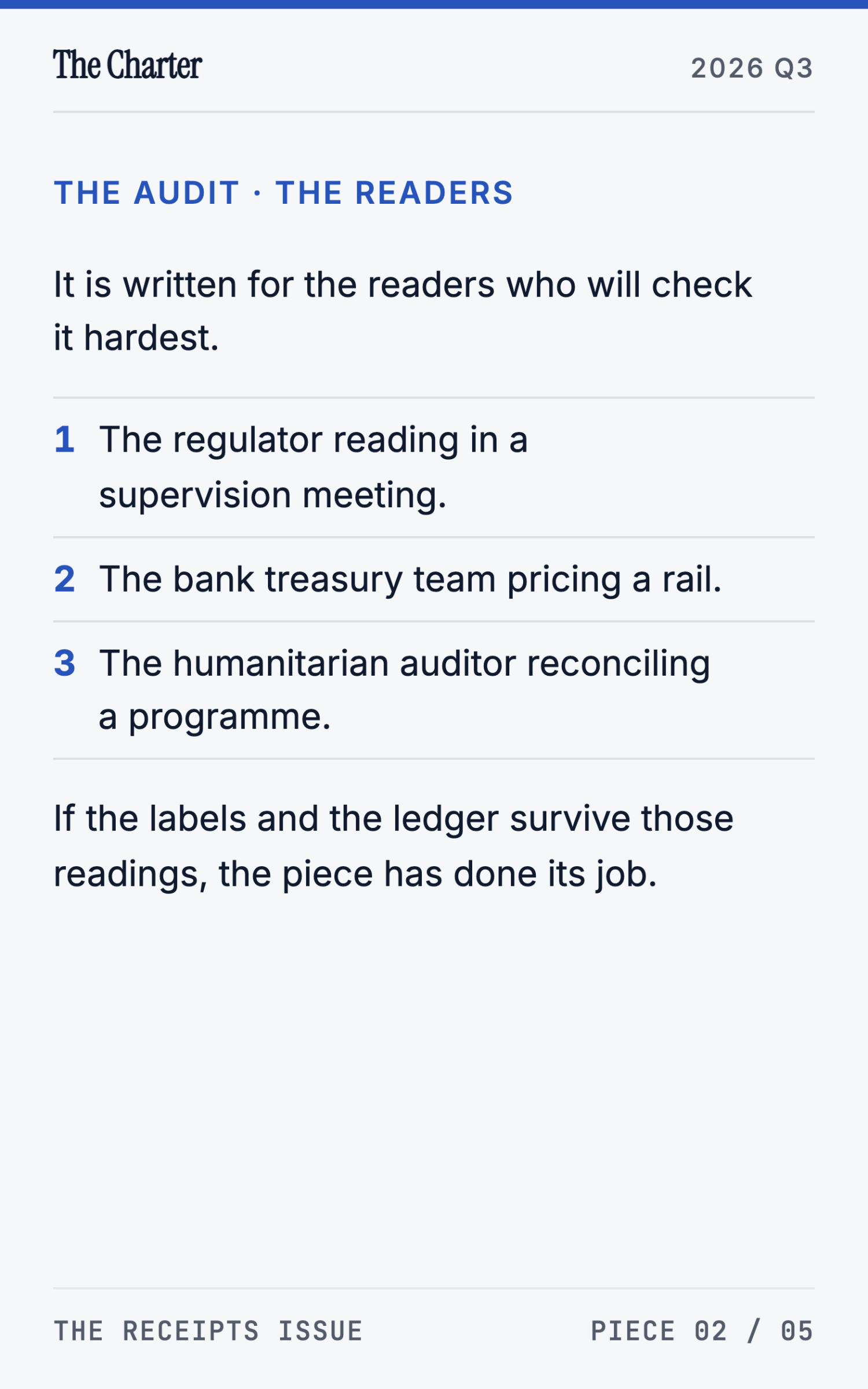 The Evidence, in the Open - page 8