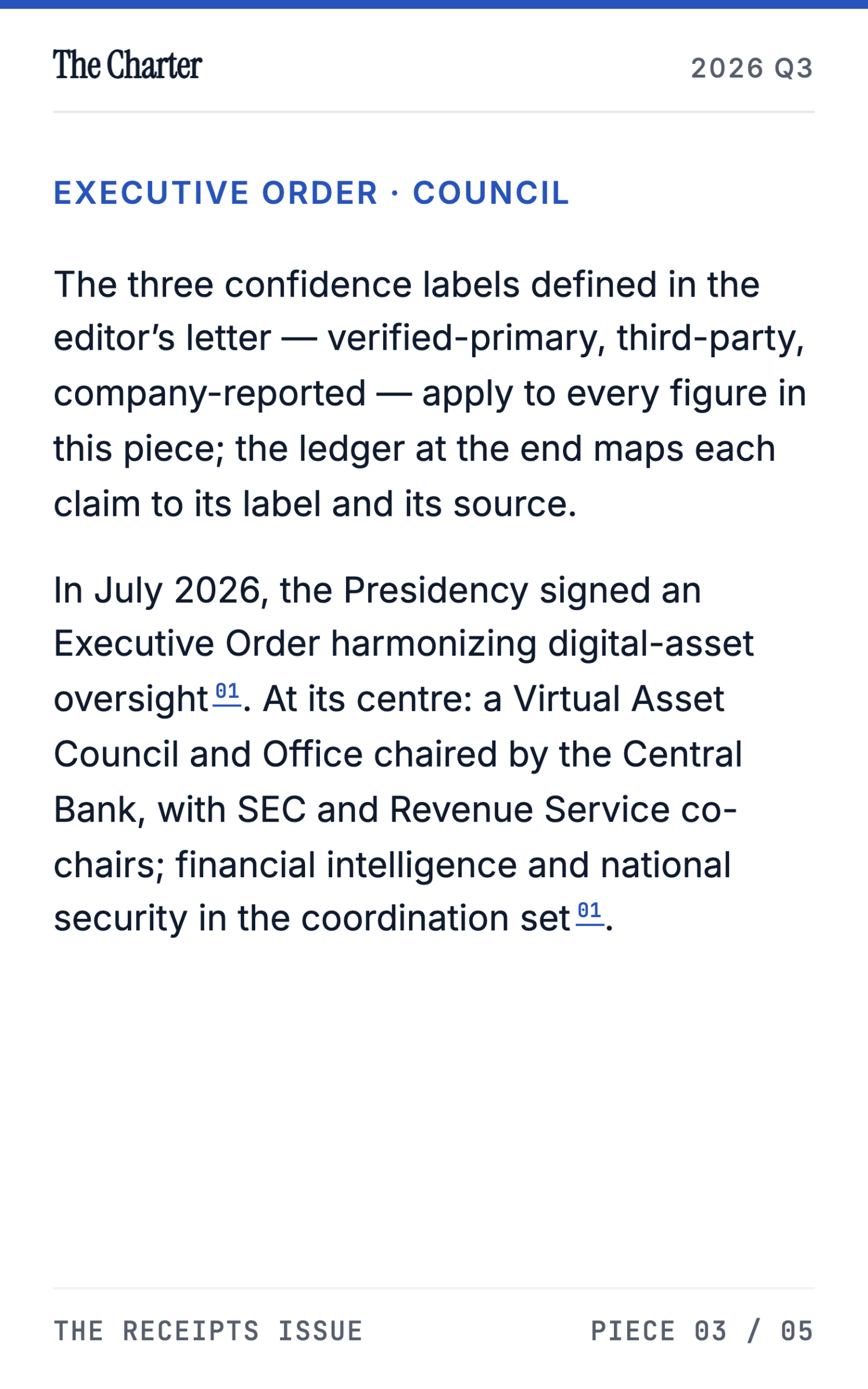 Nigeria's Digital-Asset Executive Order and the ARIP Sandbox - page 7