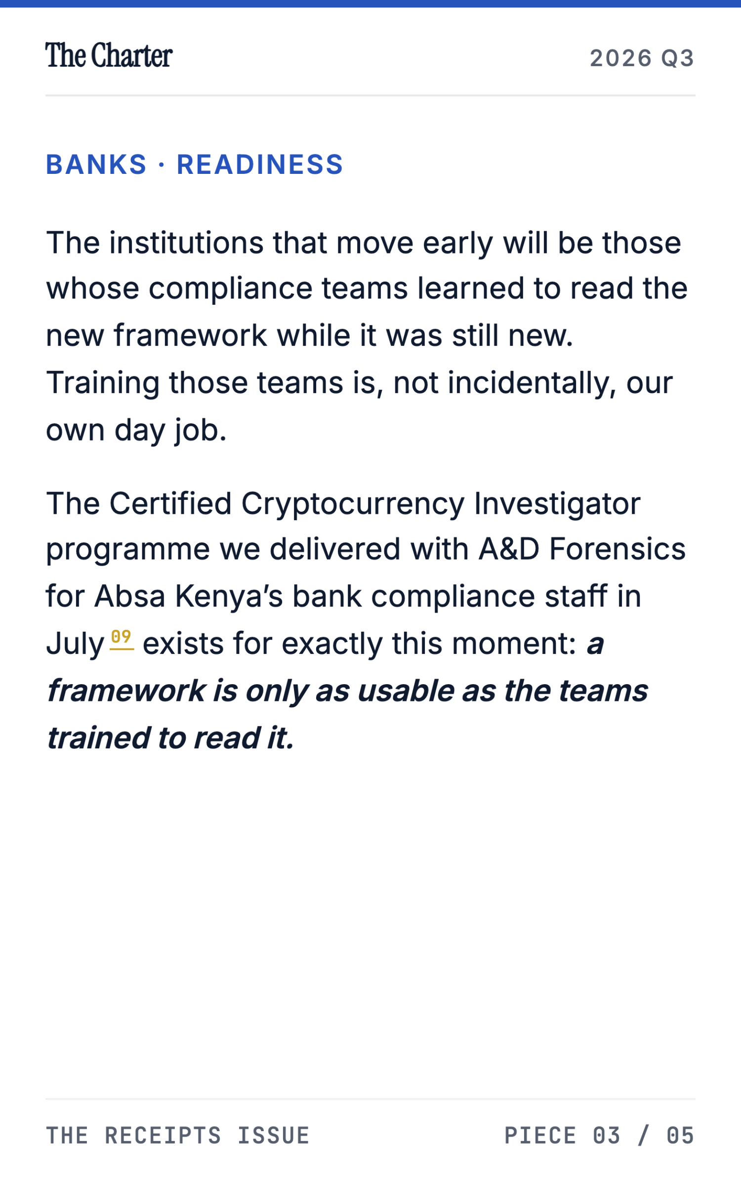Nigeria's Digital-Asset Executive Order and the ARIP Sandbox - page 25
