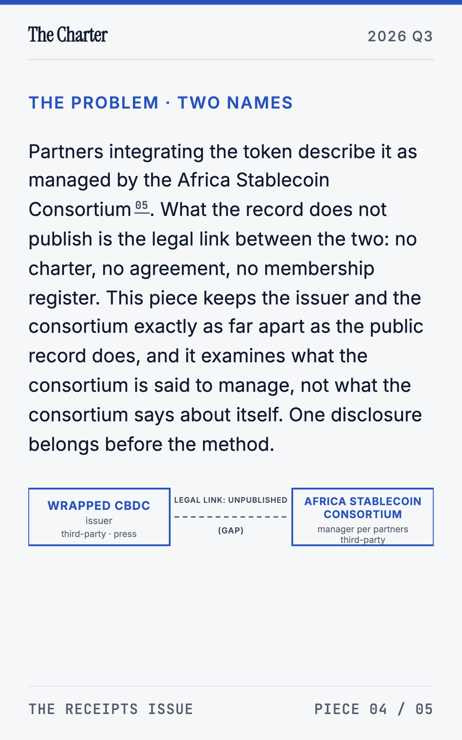 The Consortium's Public Record - page 5