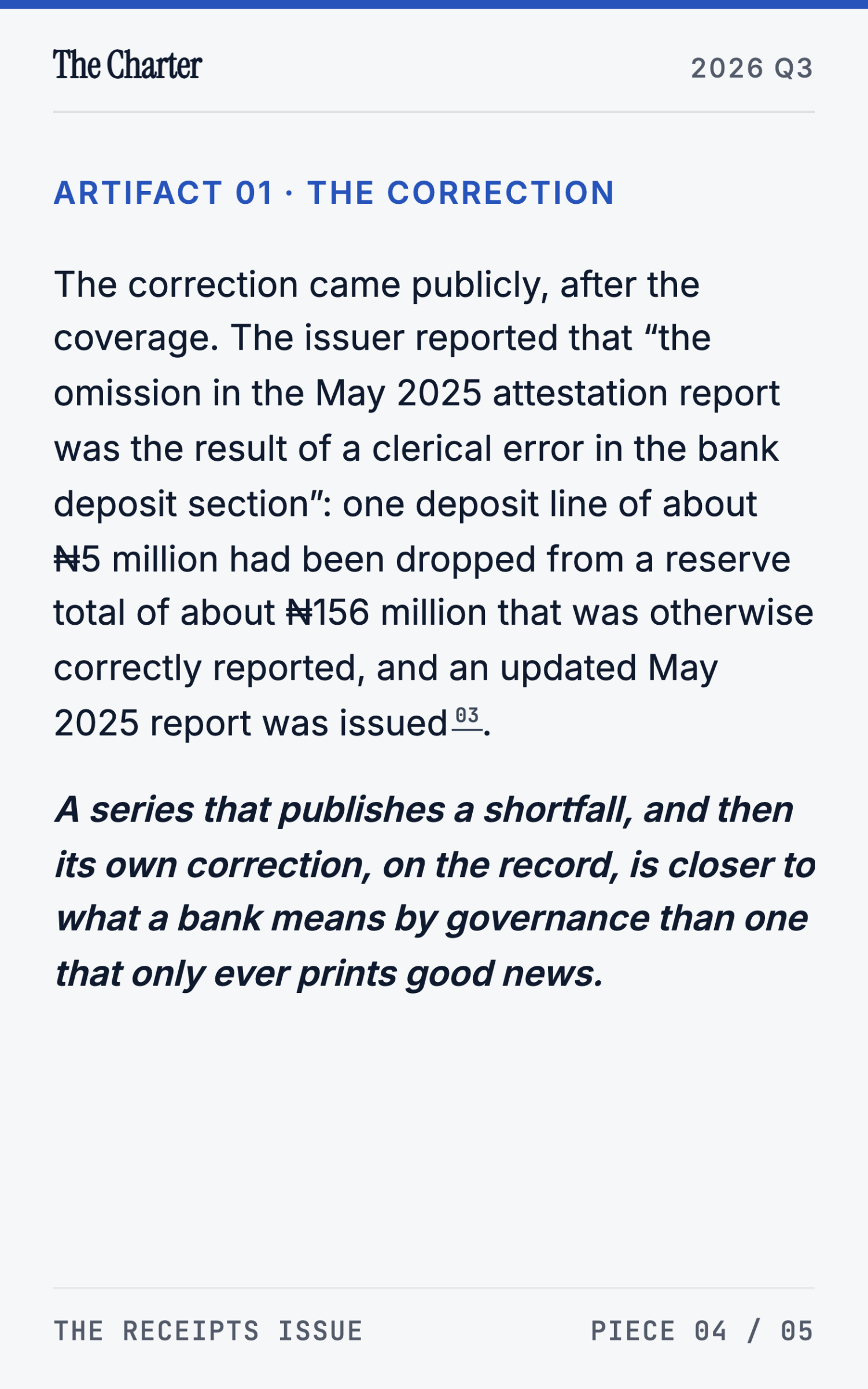 The Consortium's Public Record - page 15