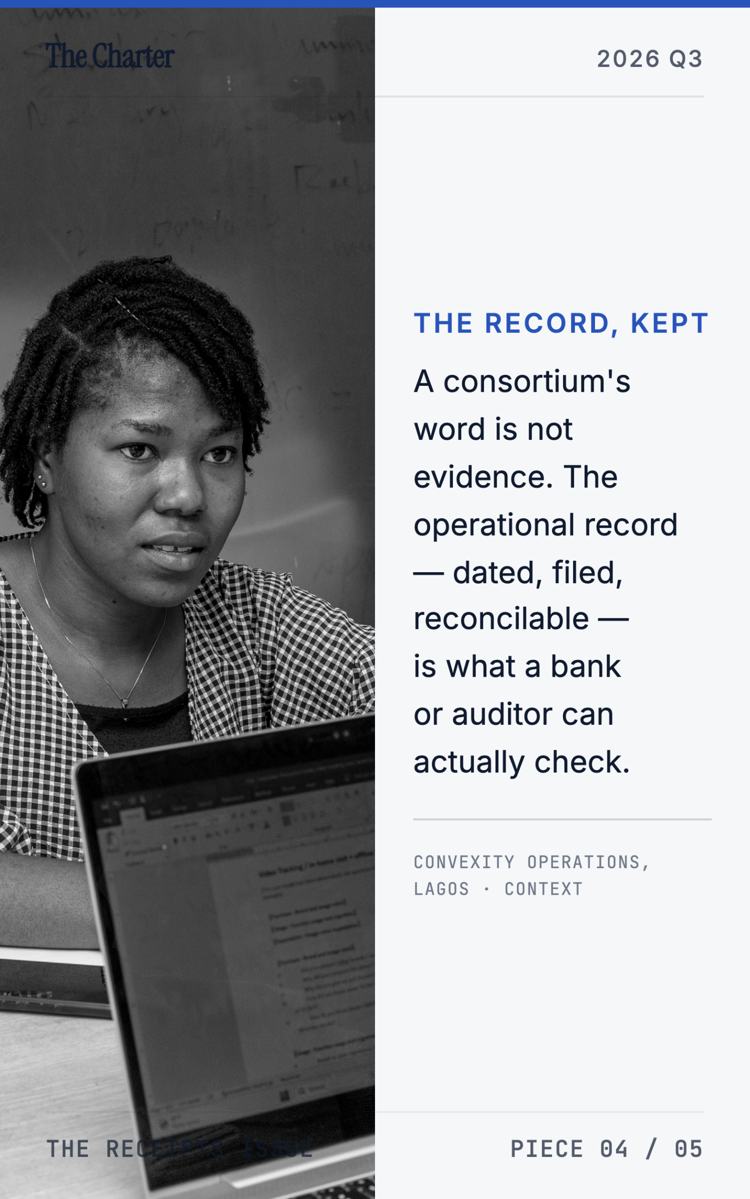 The Consortium's Public Record - page 14