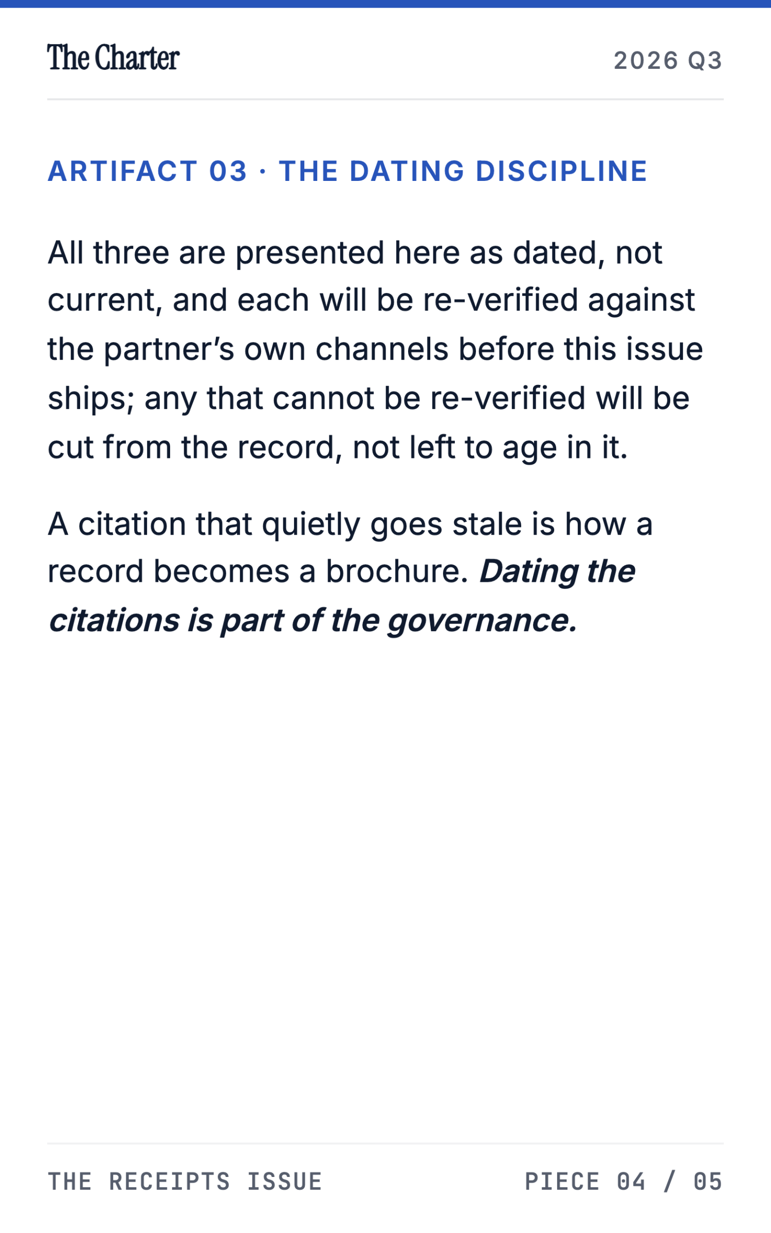 The Consortium's Public Record - page 23