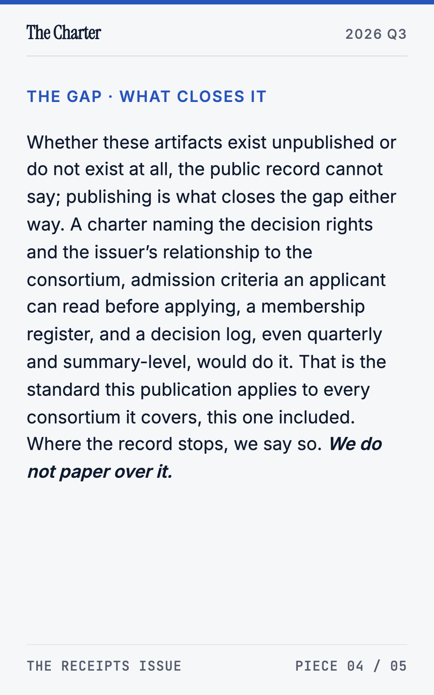 The Consortium's Public Record - page 28