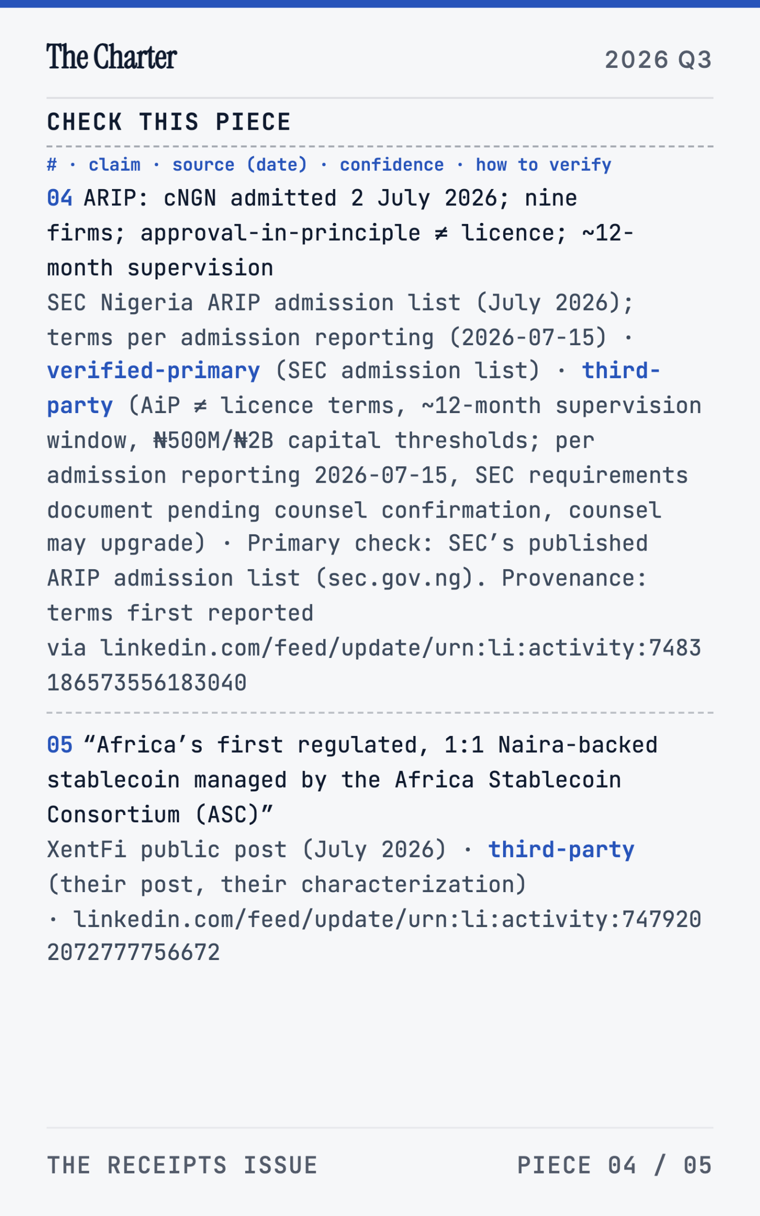 The Consortium's Public Record - page 31