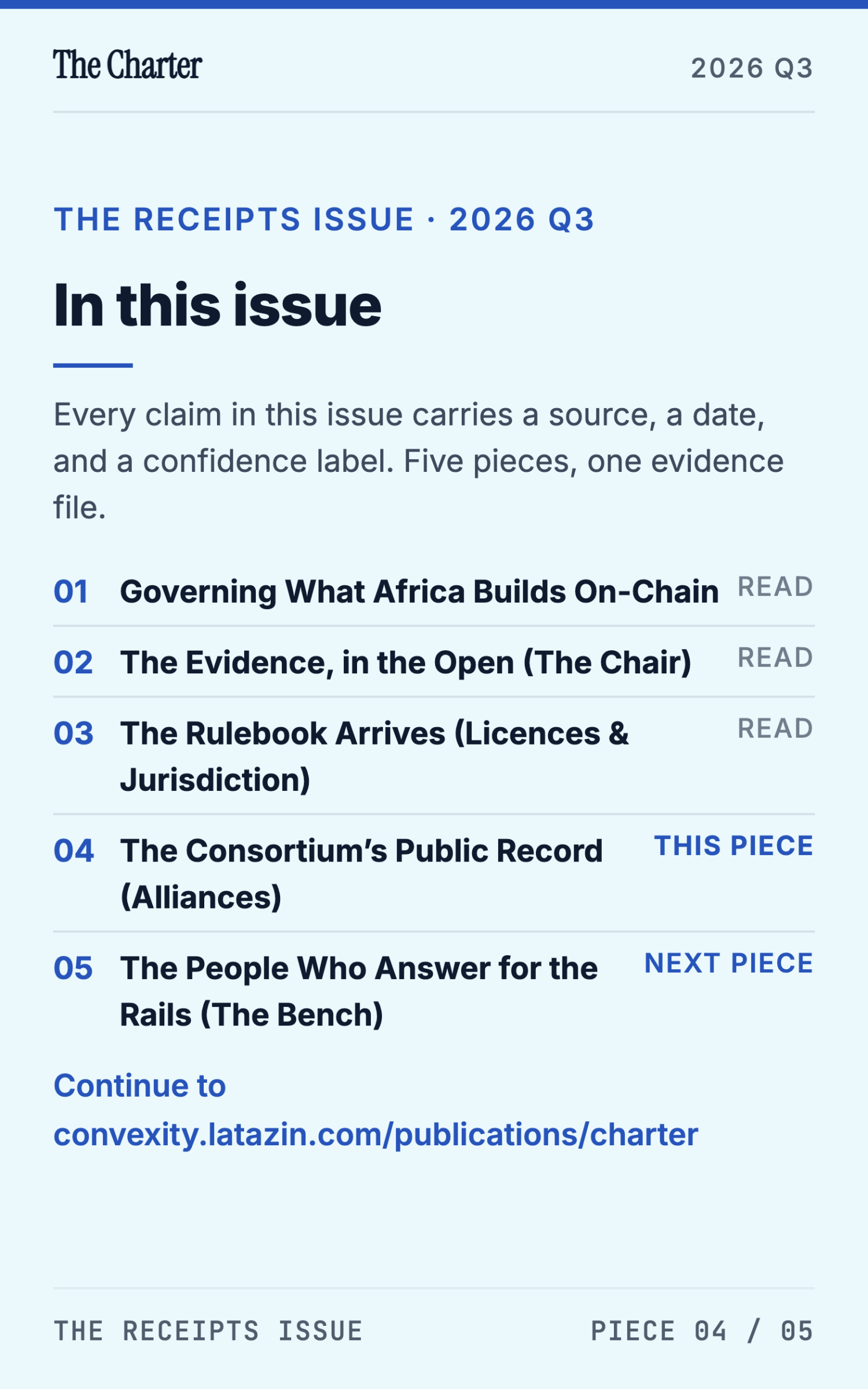 The Consortium's Public Record - page 36