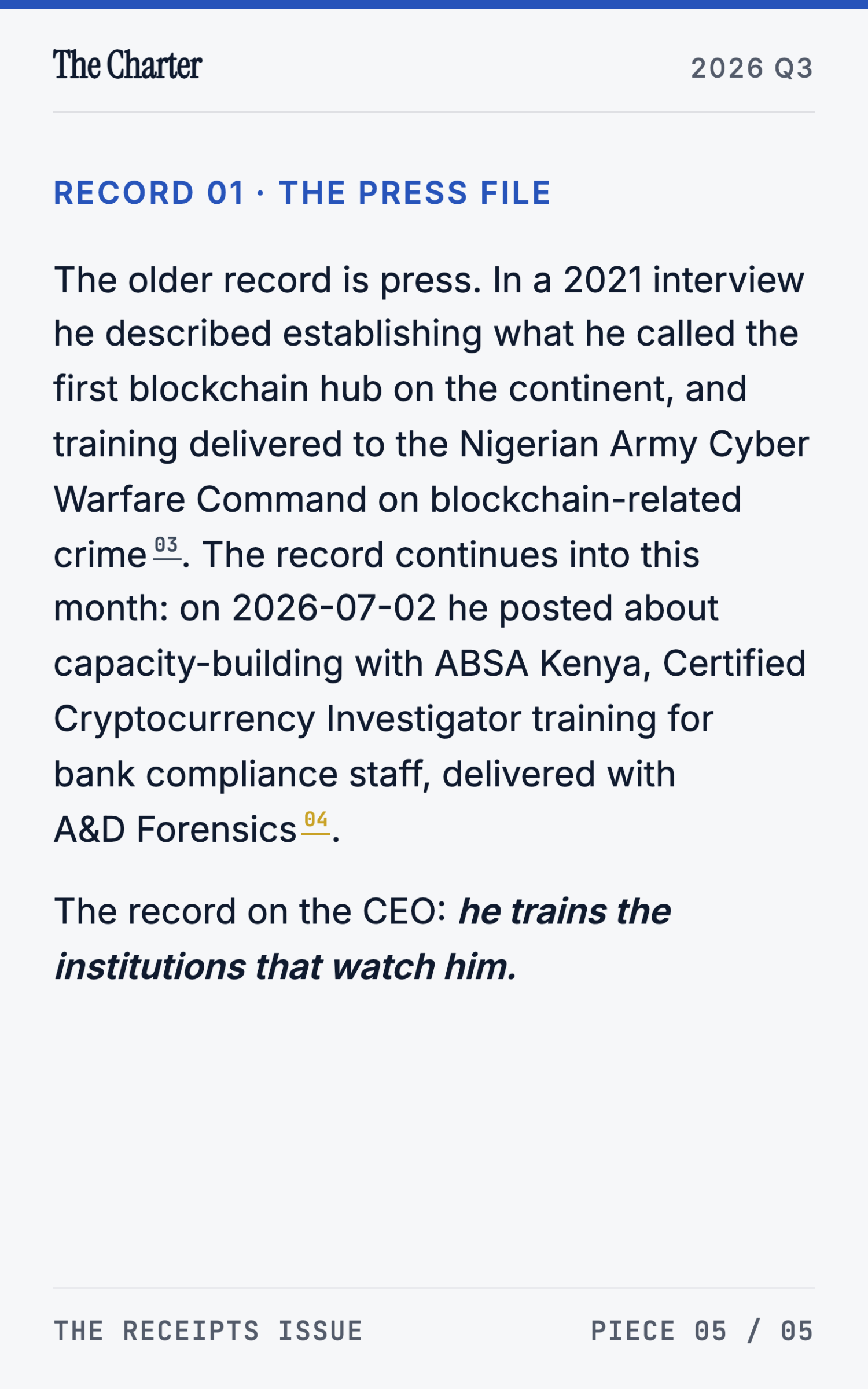 The People Who Answer for the Rails - page 7
