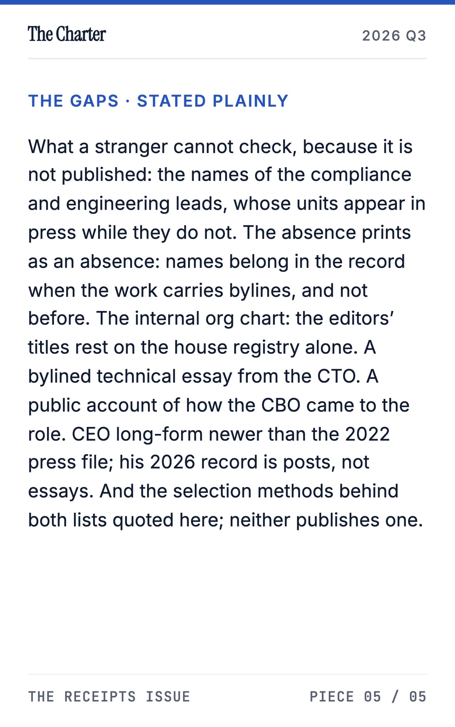 The People Who Answer for the Rails - page 17