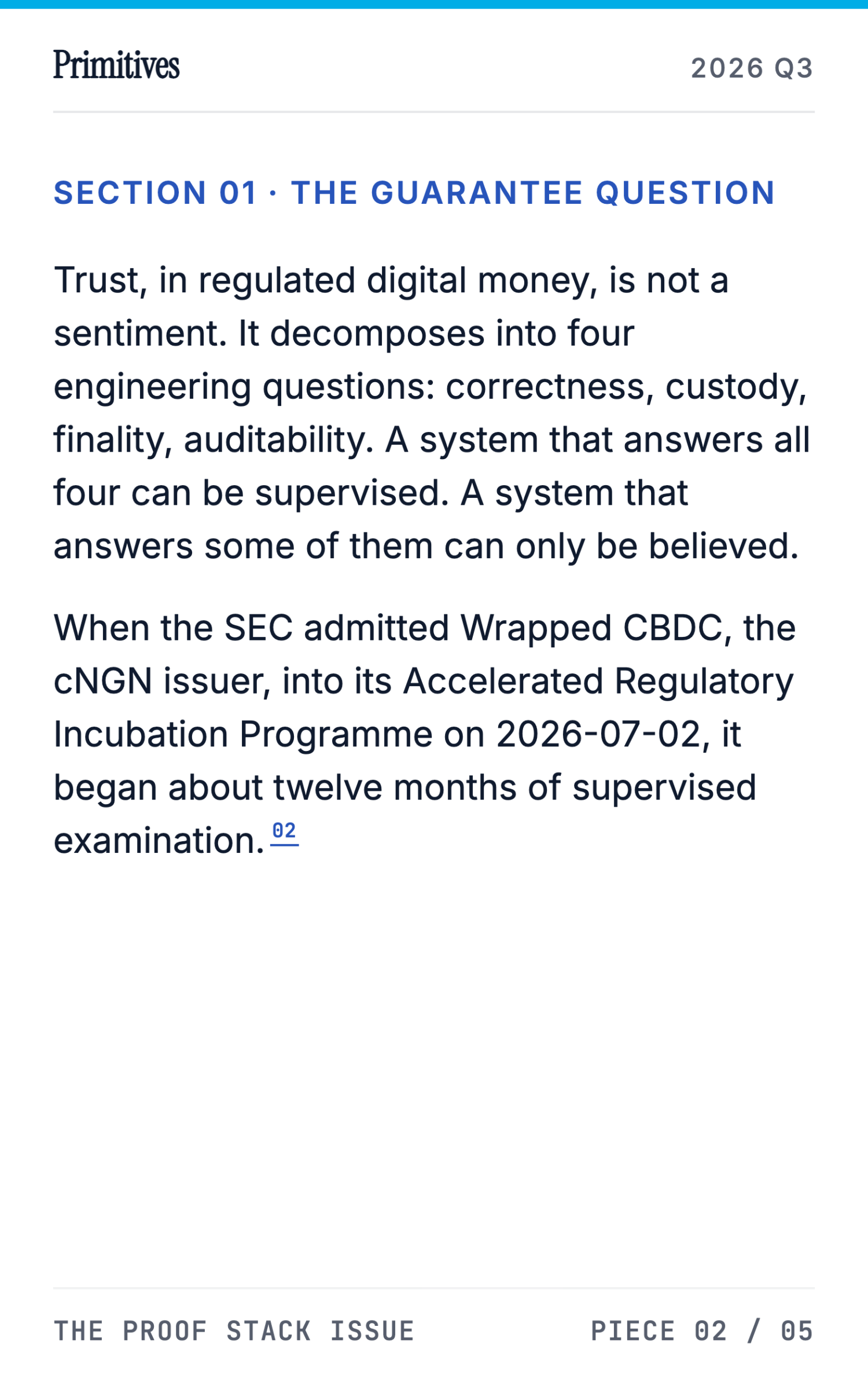 The Proof Stack: ZK, MPC, and Multi-Chain Finality in Production - page 6