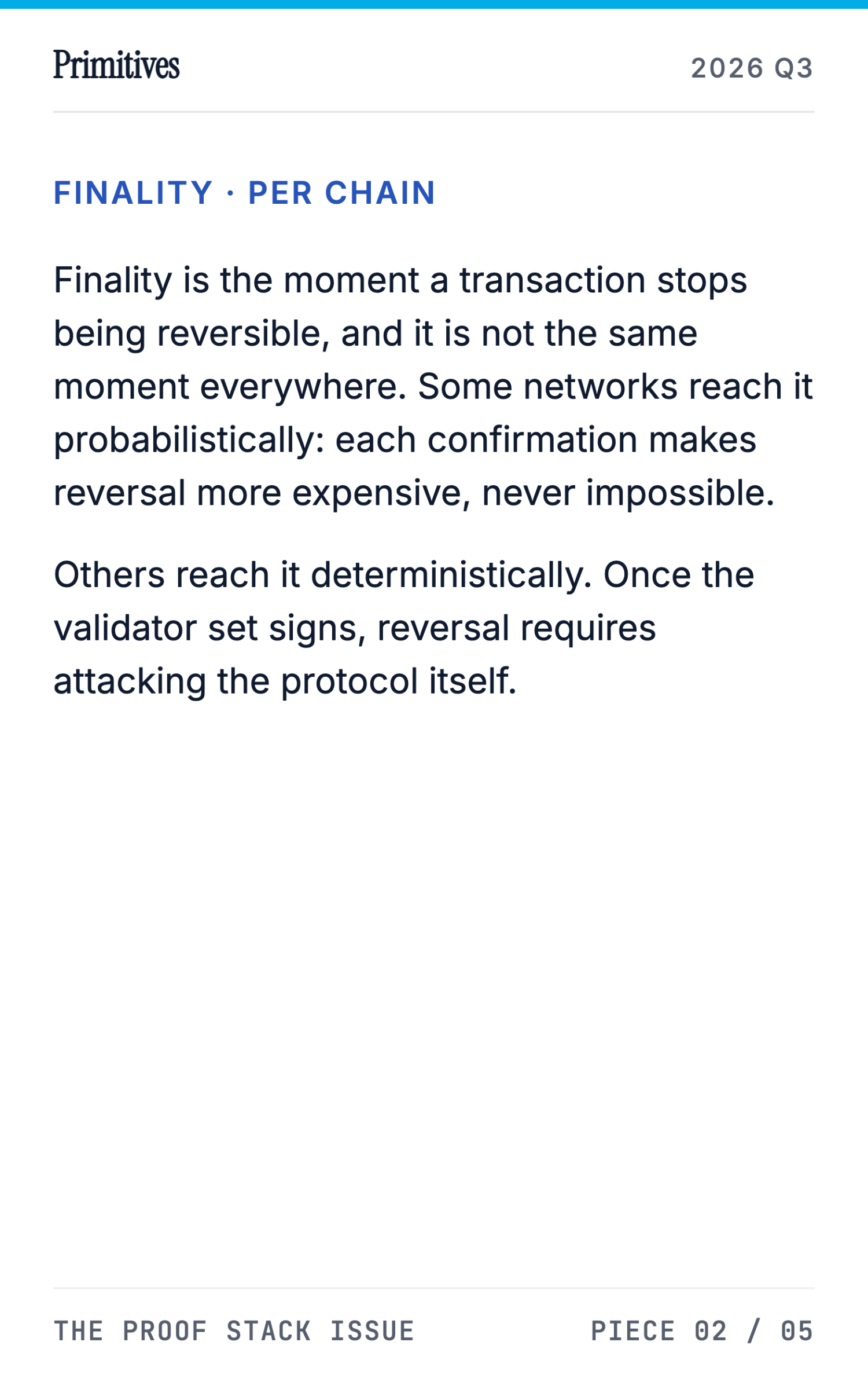 The Proof Stack: ZK, MPC, and Multi-Chain Finality in Production - page 30