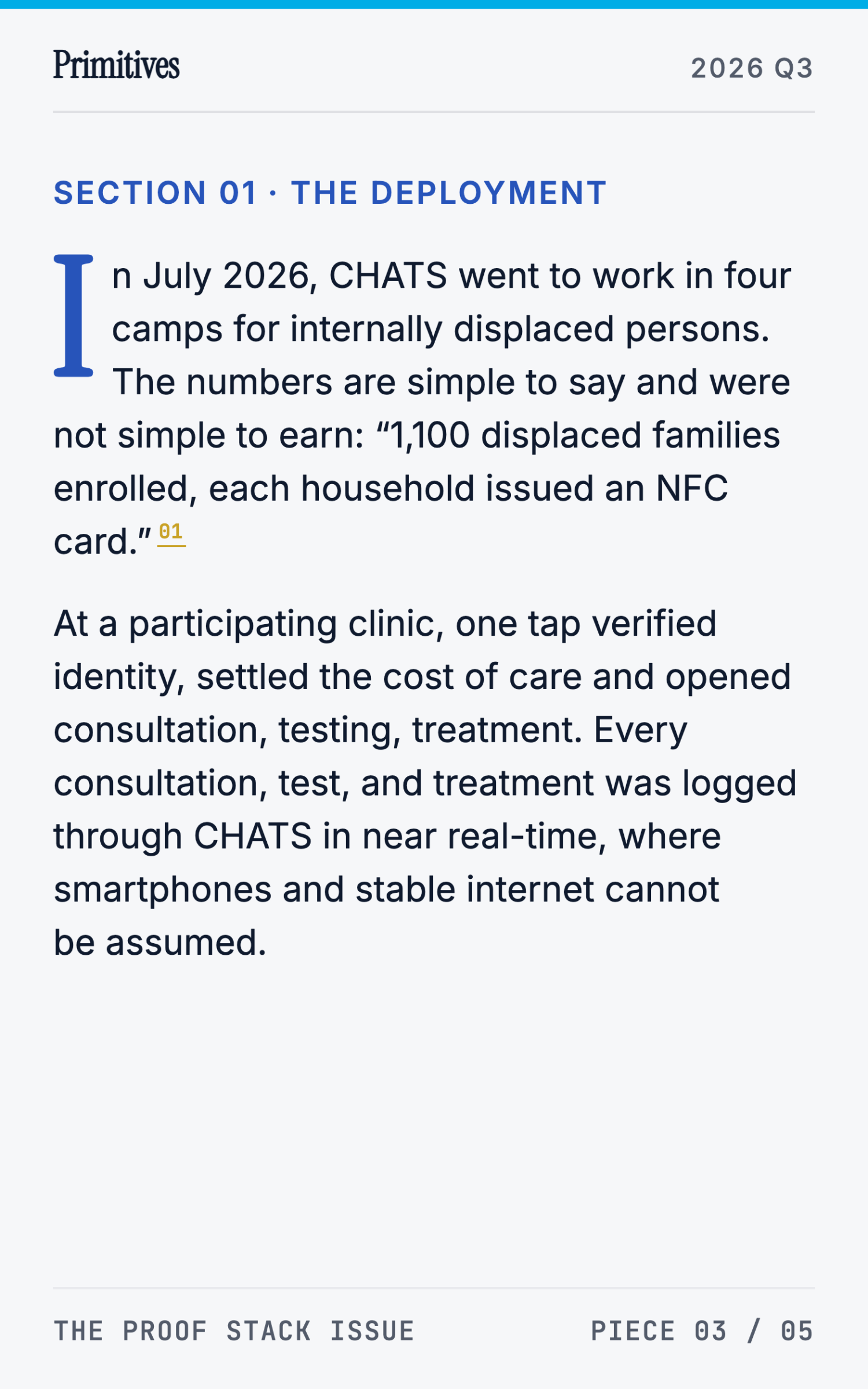Deployment Journal: What Shipping CHATS Taught Us About Offline-First Receipts - page 3